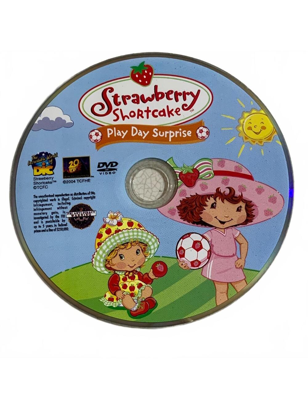 Strawberry Shortcake Play Day Surprise DVD Disc Only Family Kids
